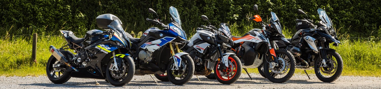 Unsere drei Motorrad-Marken | © Moto Mader AG