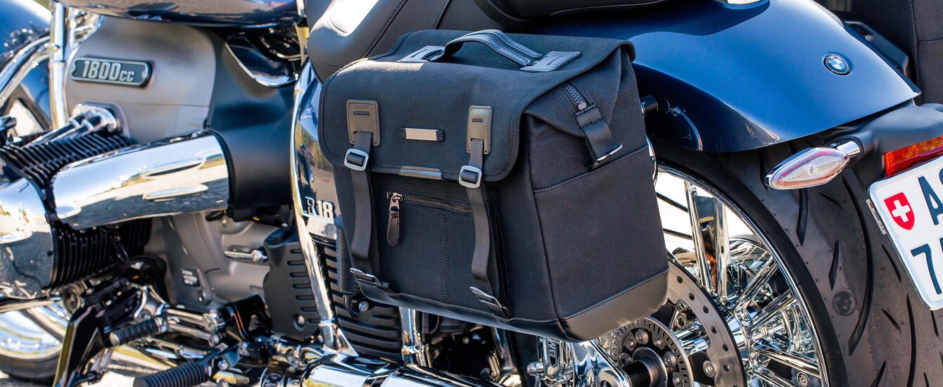 BMW Motorrad R 18 Heckansicht das Bike ist mit einer Hecktasche bestückt | © Moto Mader AG