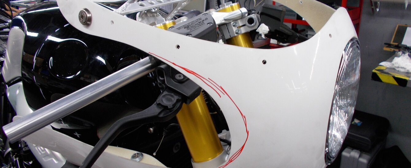 BMW Motorrad R nineT Ansicht der Frontverschalung | © Moto Mader AG