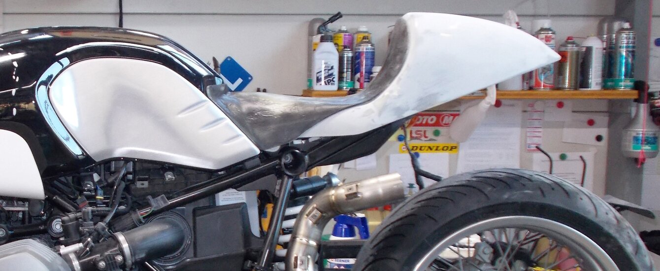 BMW Motorrad R nineT Ansicht auf Tank und Heck  | © Moto Mader AG