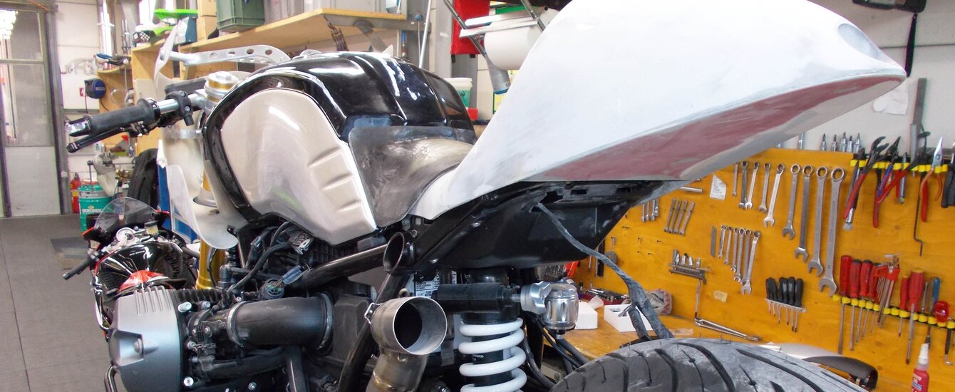 BMW Motorrad R nineT Cafe Racer Heckansicht | © Moto Mader AG
