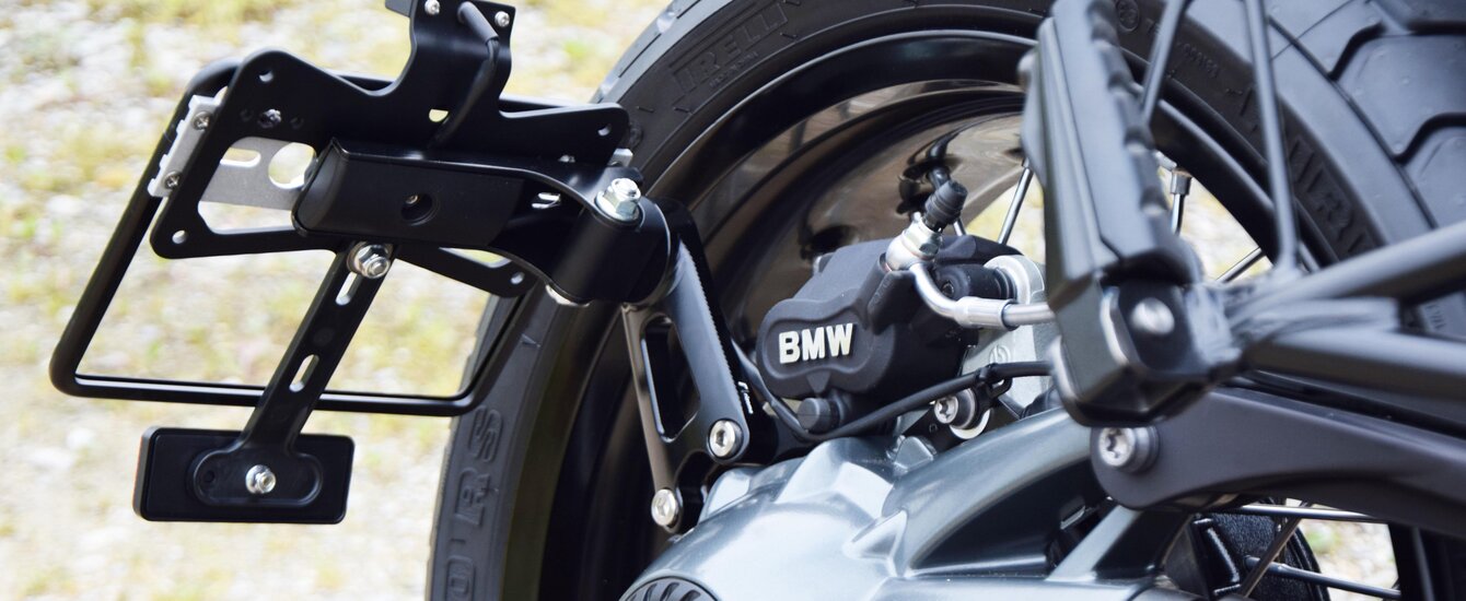 BMW Motorrad R nineT Ansicht auf Nummernschildhalterung | © Moto Mader AG