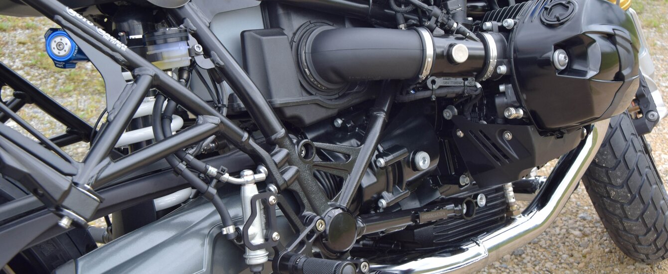 BMW Motorrad R nineT Ansicht auf den Boxermotor | © Moto Mader AG