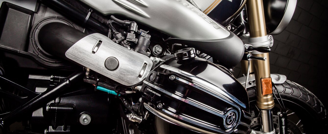 BMW Motorrad R nineT Ansicht auf den Motor | © Moto Mader AG