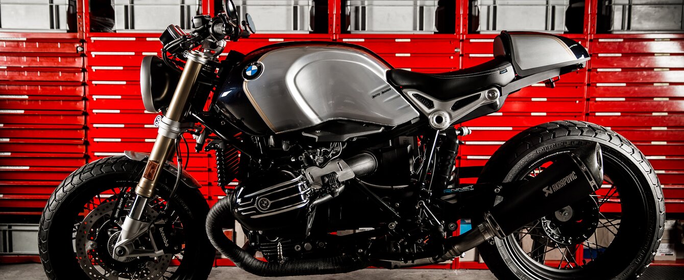 BMW Motorrad R nineT Aufsicht Seite links | © Moto Mader AG