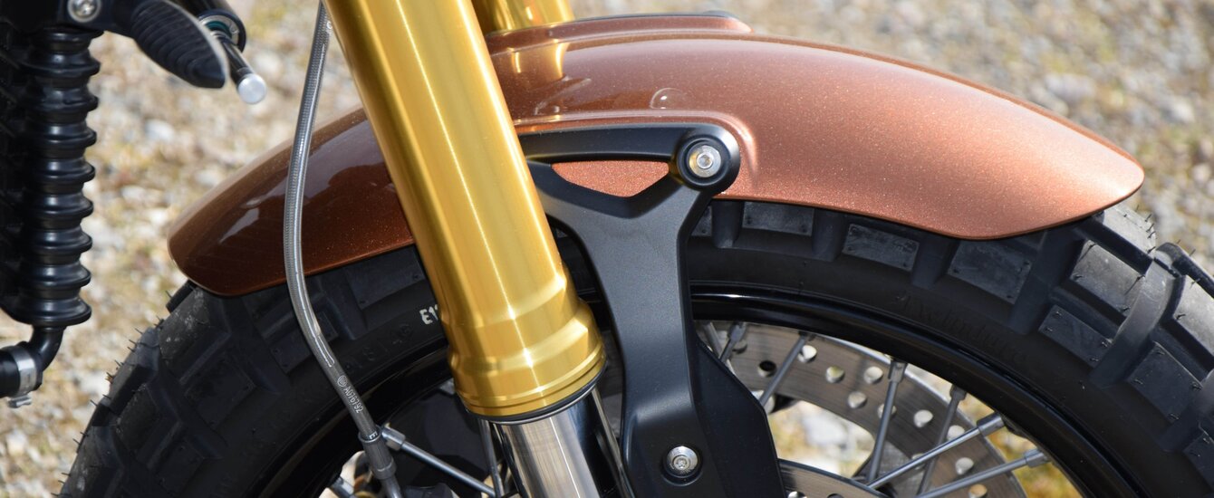 BMW Motorrad R nineT Vordergabel-Ansicht | © Moto Mader AG